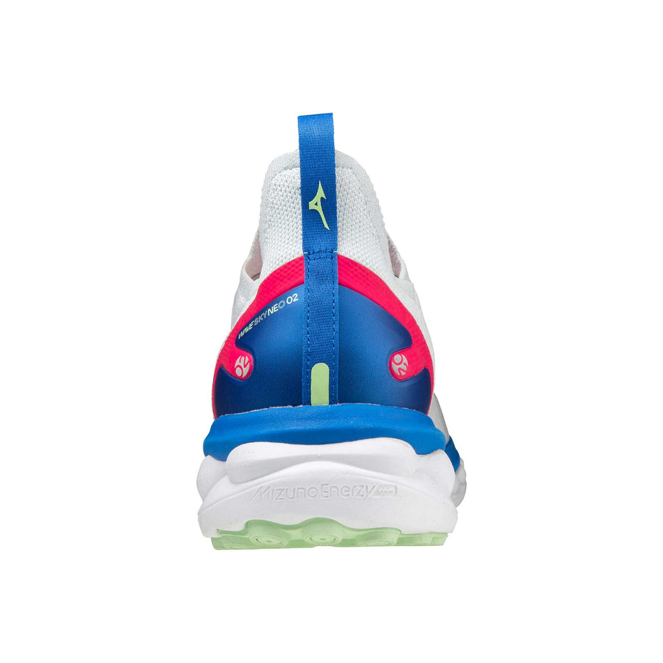 Posterior view of men's wave sky neo 2 running shoes (6882983182498)