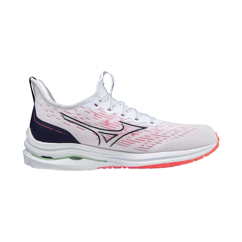 Medial view of women's mizuno wave rider neo 2 running shoes (6883026075810)
