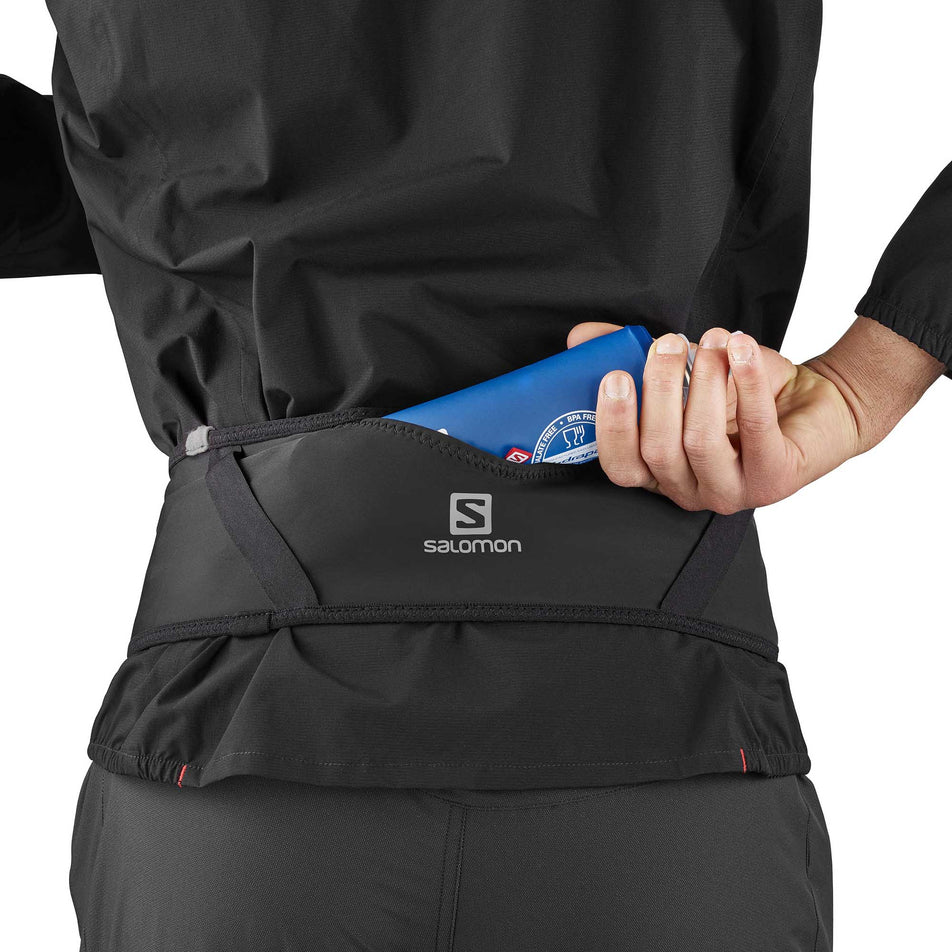 Back pouch pocket view of unisex salomon pulse belt (6958906245282)