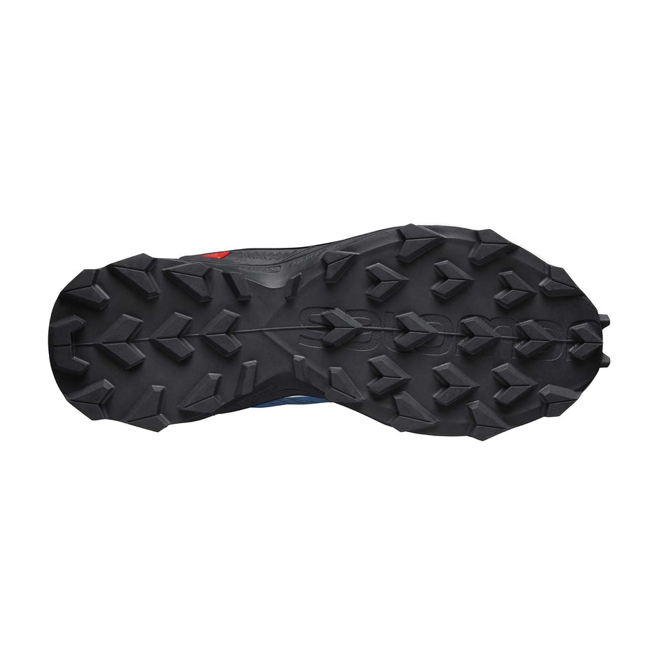 The full outsole on the right shoe from a pair of women's Salomon Supercross Blast (6899902644386)
