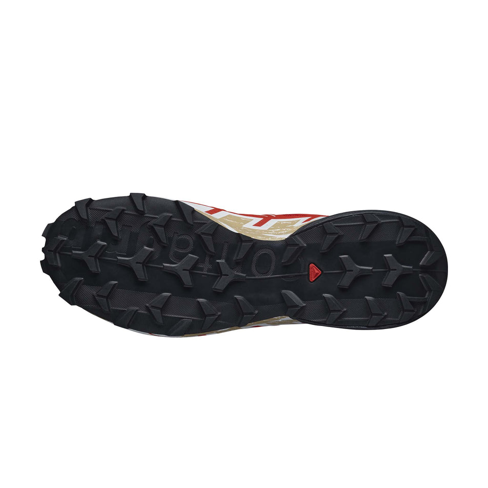 Outsole of the right shoe from a pair of men's Speedcross 6 Running Shoes (7761218994338)