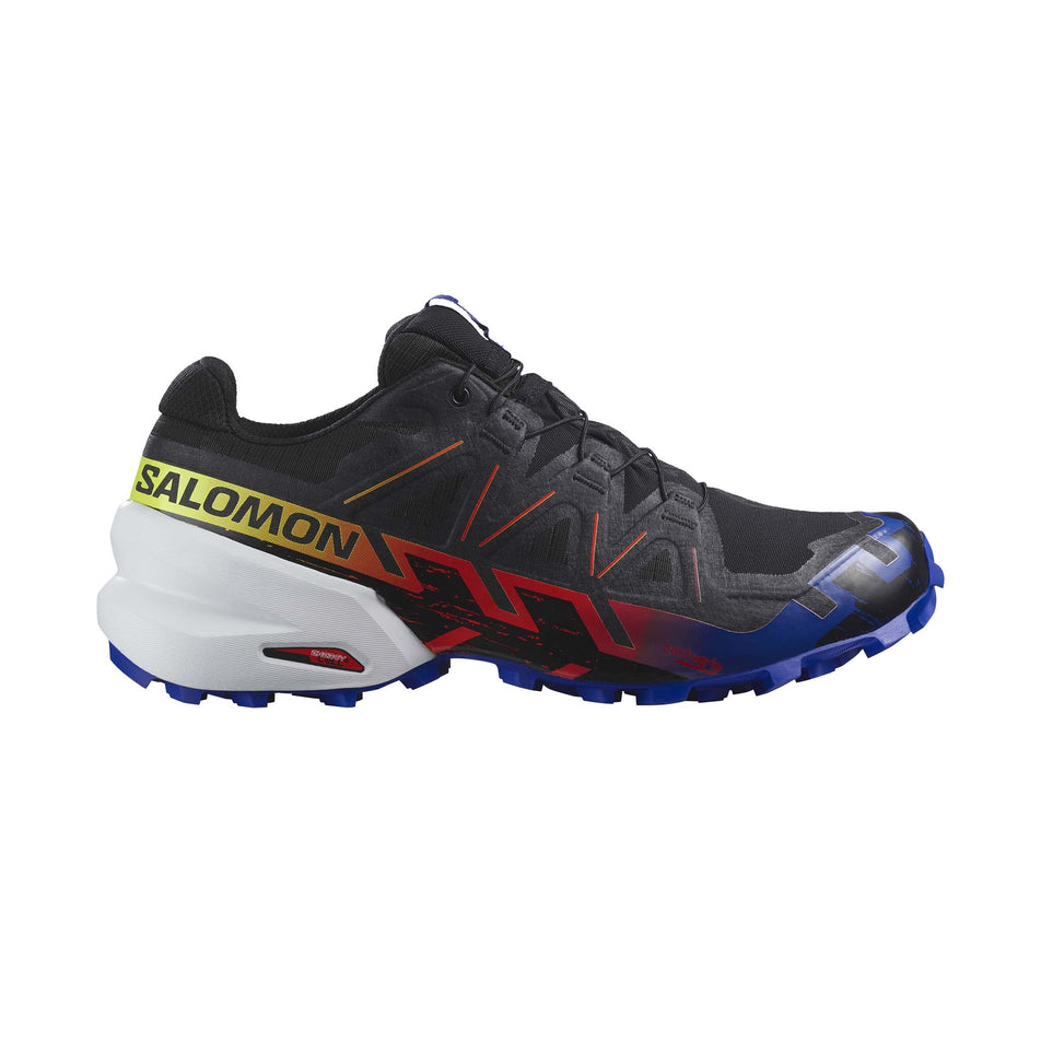 Lateral side of the right shoe from a pair of men's Salomon Speedcross 6 GTX Running Shoes (7772884697250)