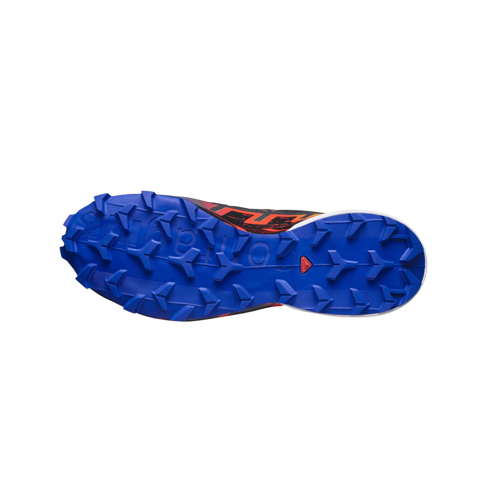 Outsole of the right shoe from a pair of men's Salomon Speedcross 6 GTX Running Shoes (7772884697250)
