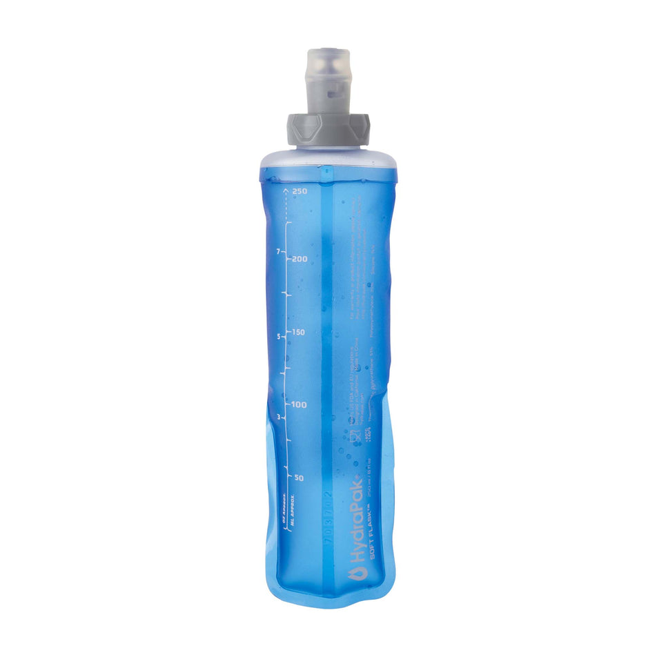 Rear view of salomon soft flask 250ml/8oz 28 in blue (7561381871778)