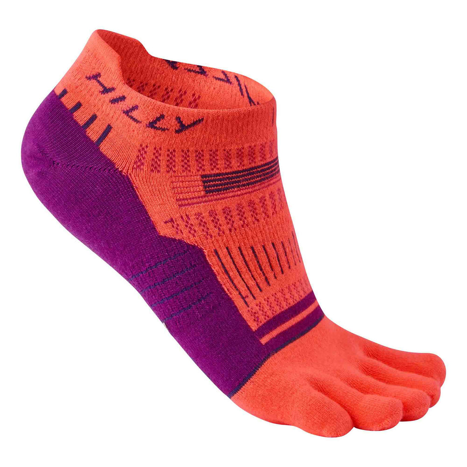 Lateral view of women's hilly toe socklets (7318324773026)