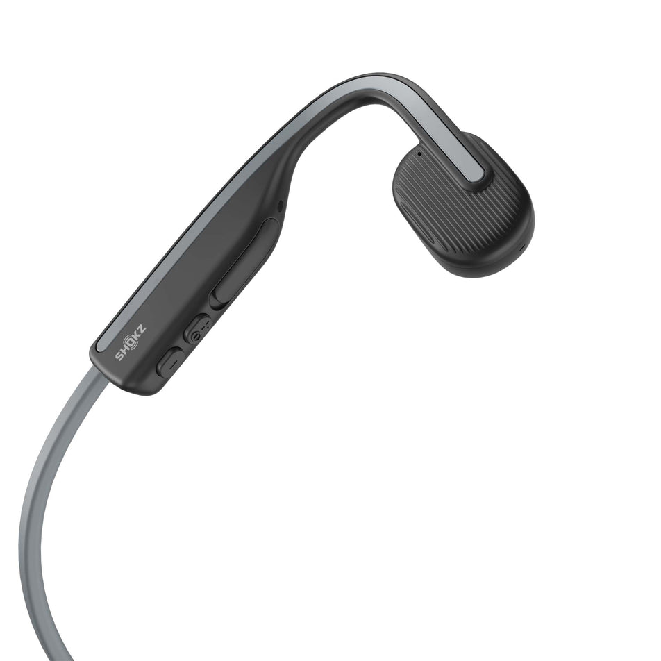 Button view of unisex shokz openmove wireless bone conduction headphones (7424723910818)