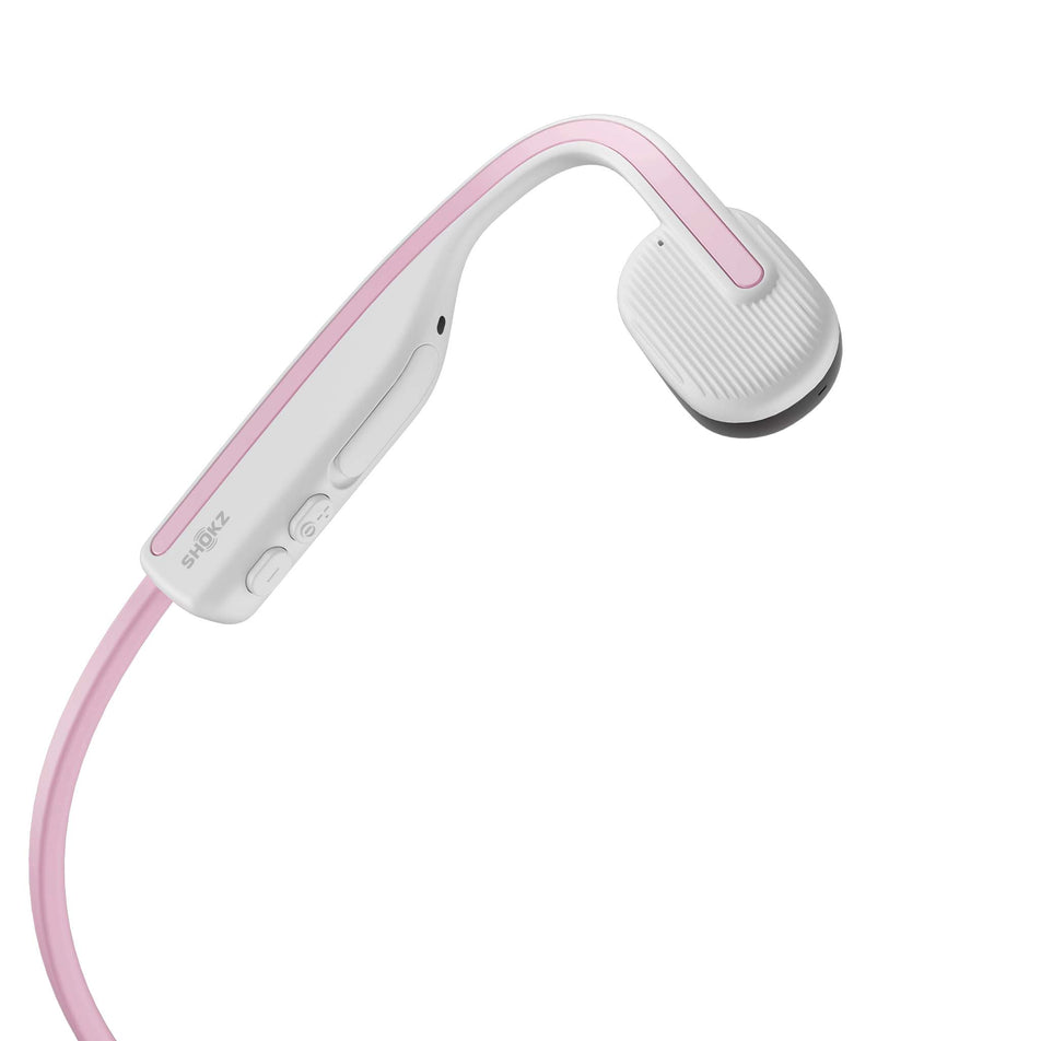 Button view of unisex shokz openmove wireless bone conduction headphones (7424709886114)