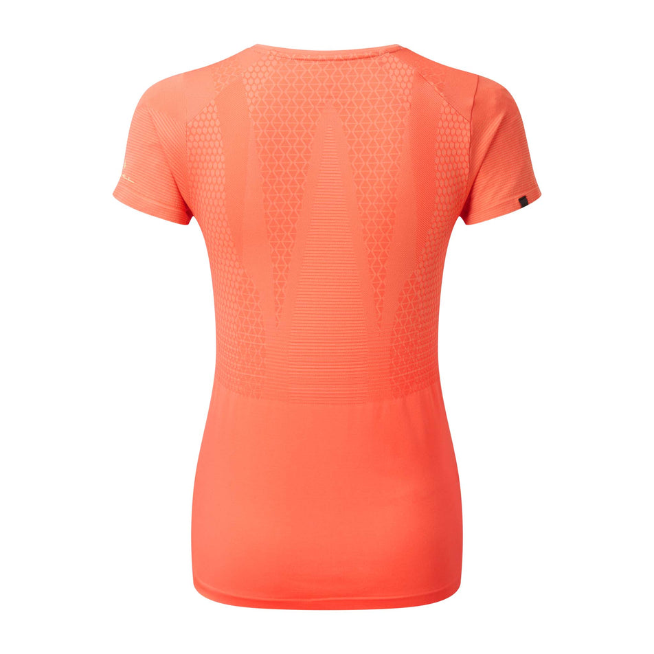 Behind view of women's ronhill tech marathon s/s tee (7286153380002)