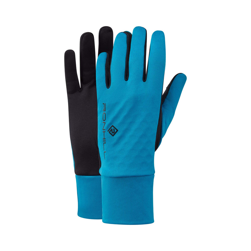 Pair view of Ronhill Unisex Prism Running Glove in blue (7602262900898)