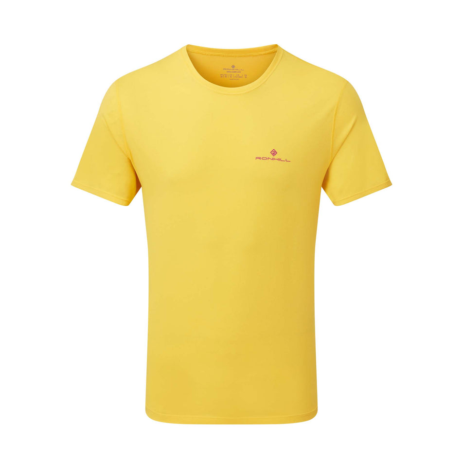 Front view of men's ronhill core s/s tee (7308103516322)