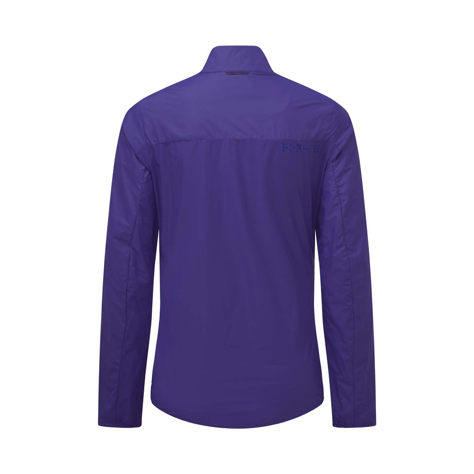 Back view of Ronhill Women's Tech LTW Running Jacket in purple (7572870627490)