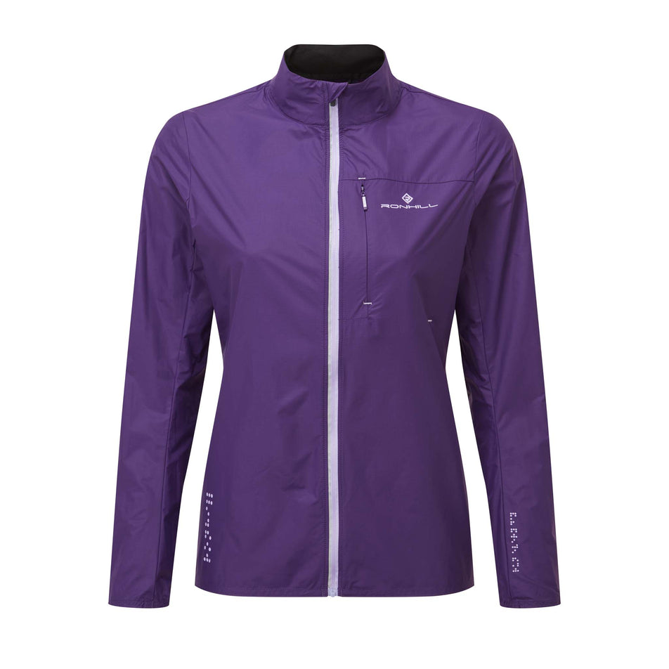 Front view of a women's Ronhill LTW Jacket (7844276043938)