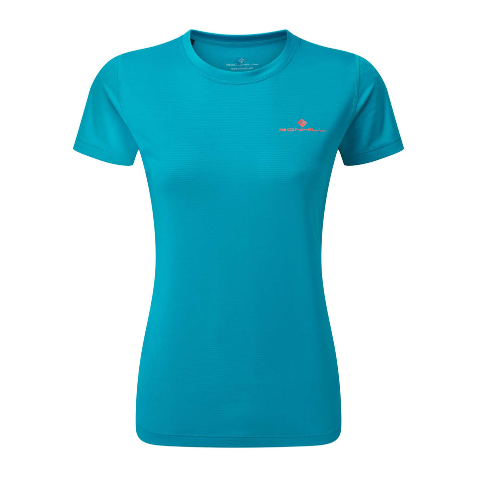 Front view of women's ronhill tech s/s tee (7286223896738)