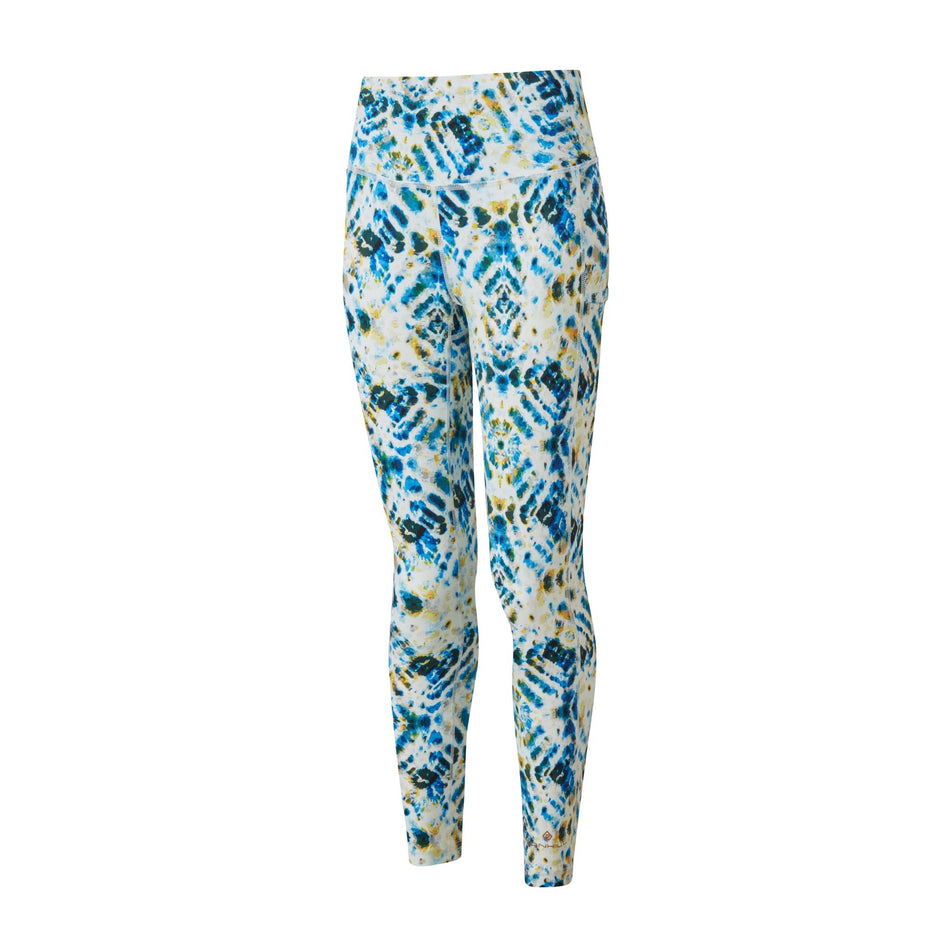 Front view of women's ronhill life crop tight (7306457579682)