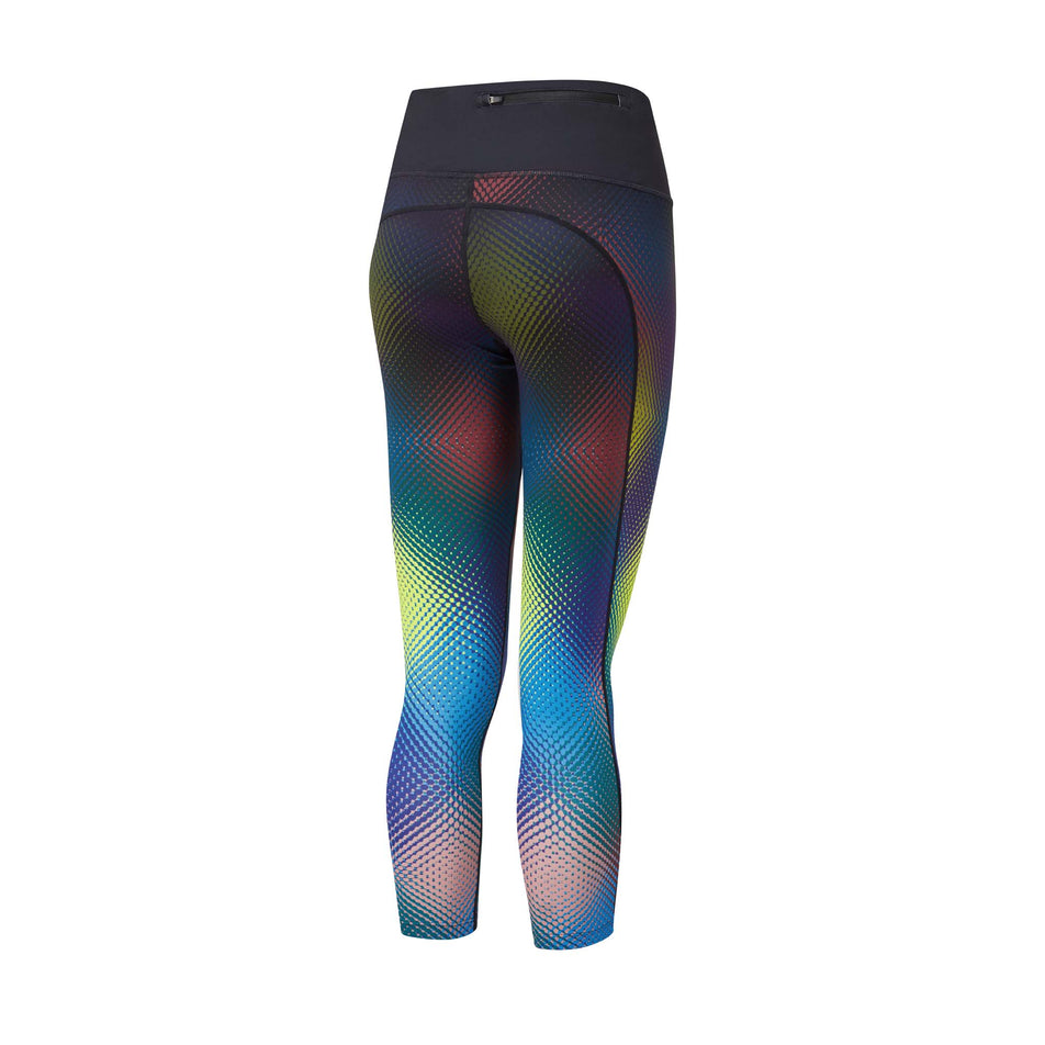 Behind view of Ronhill Women's Life Crop Running Tight (7572954022050)