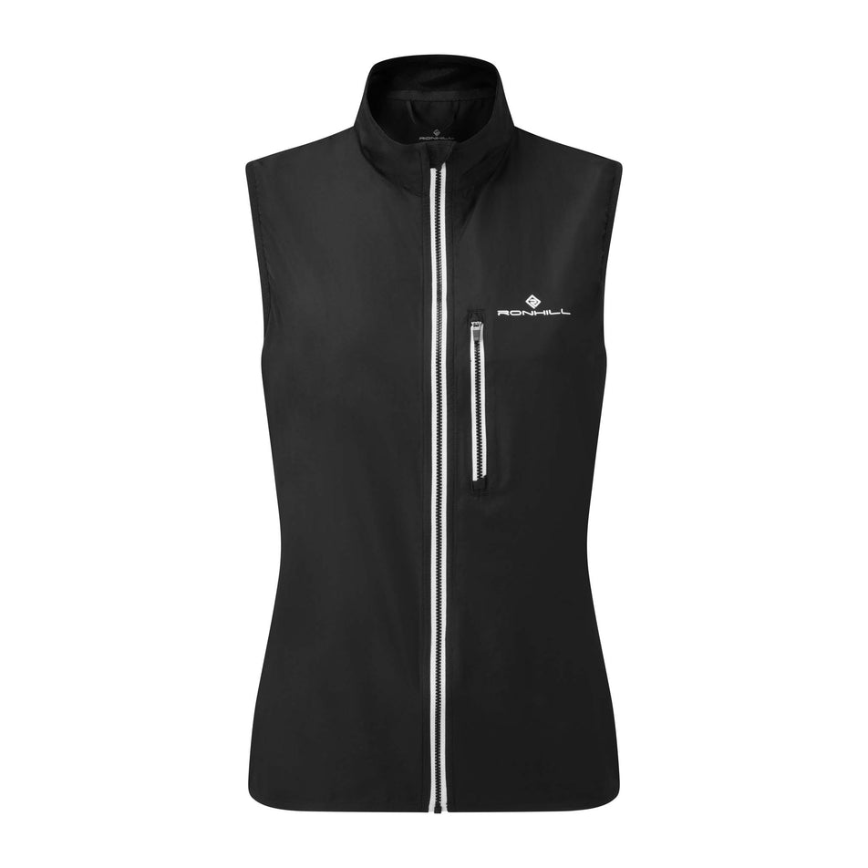 Front view of women's ronhill core gilet (7306597040290)