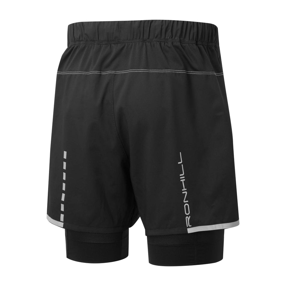 Ronhill Men's Tech Afterhours Running Twin Short - Black