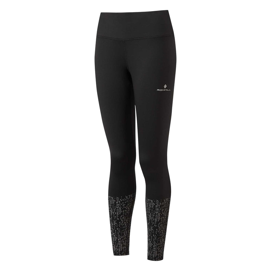 Front View of Women's Ronhill Life Nightrunner Tight (6903686627490)
