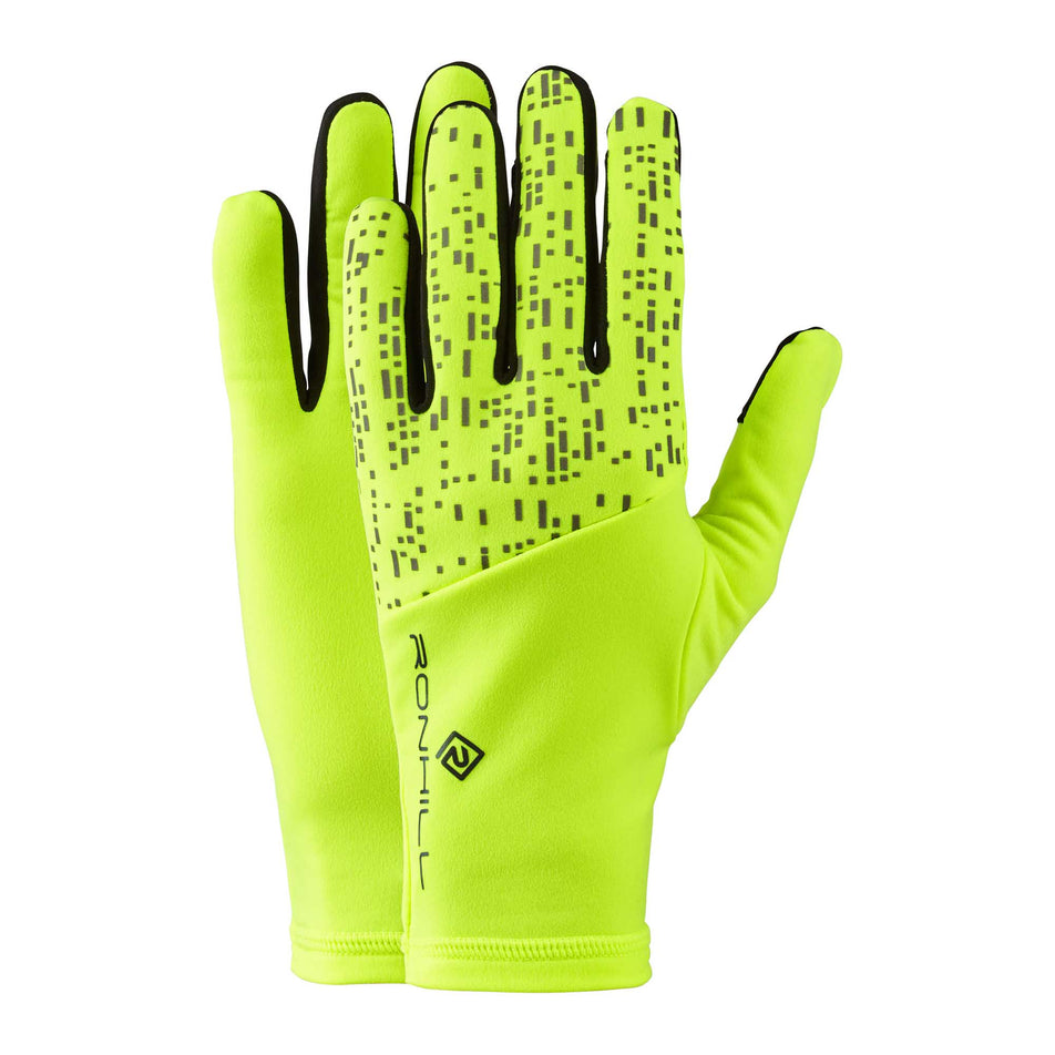 Front view of unisex ronhill nightrunner glove (6956356206754)