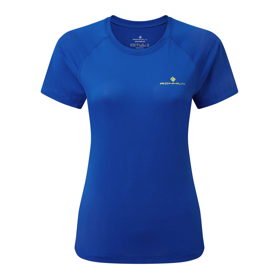 Front view of women's ronhill tech s/s tee (6938300448930)