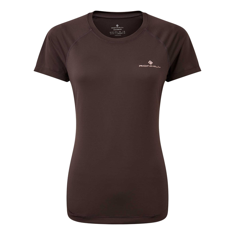 Front View of Women's Ronhill Tech S/S Tee (6905919209634)