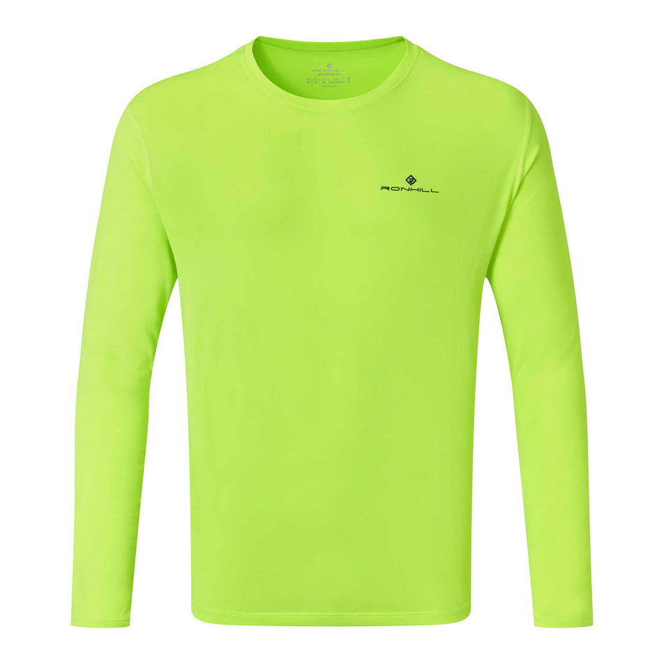 Front View of Men's Ronhill Core L/S Tee (6908252881058)
