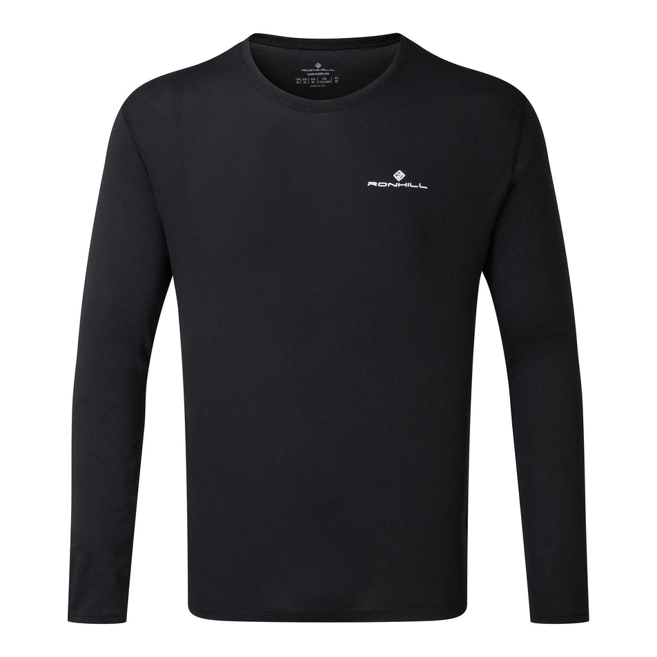 Front View of Men's Ronhill Core L/S Tee (6908255371426)