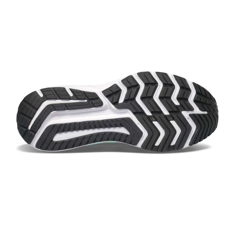 Outsole view of women's saucony omni 20 running shoes (7239080640674)