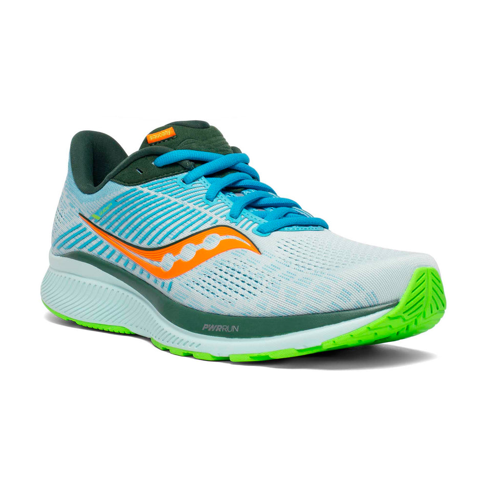 Lateral side of the right shoe from a pair of men's Saucony Guide 14 Running Shoes (7228262187170)