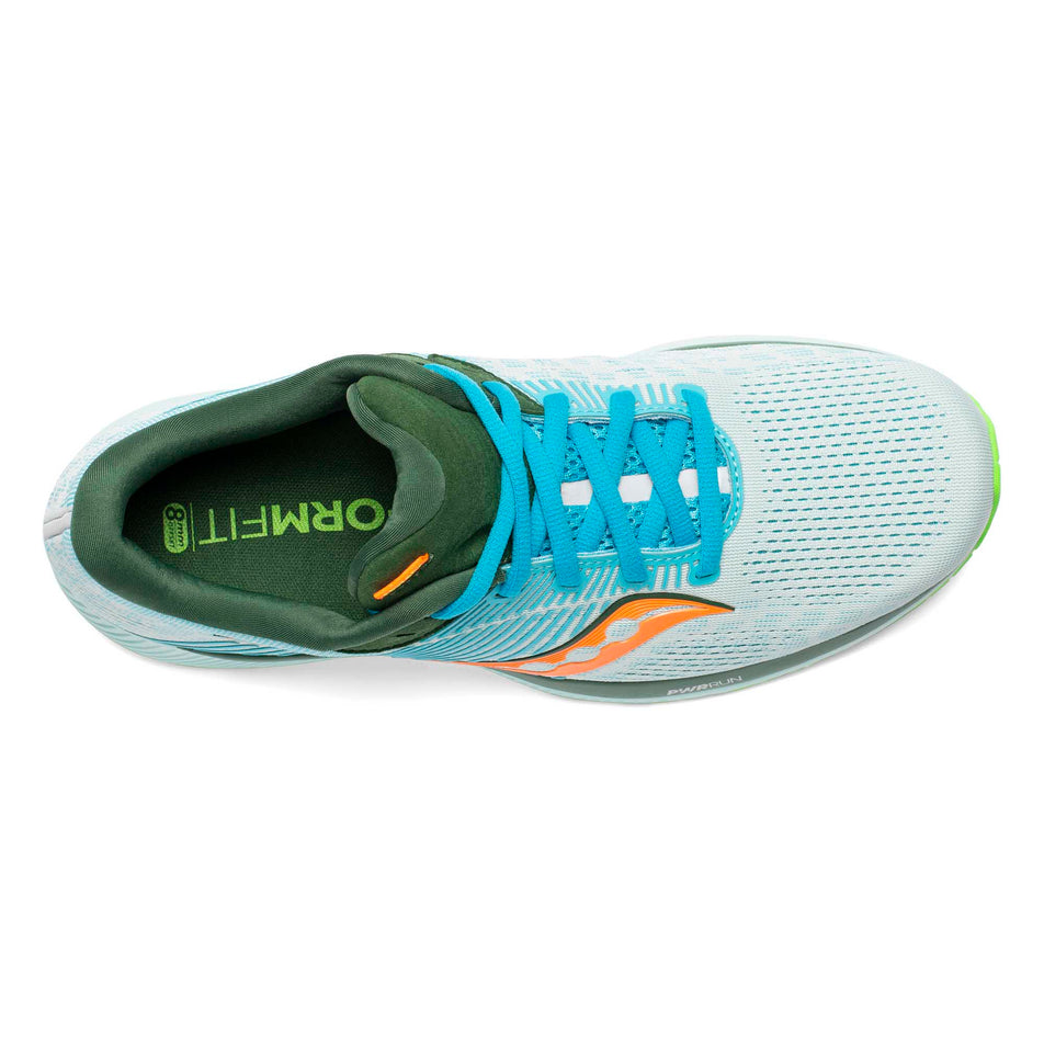 The upper of the right shoe from a pair of men's Saucony Guide 14 Running Shoes (7228262187170)
