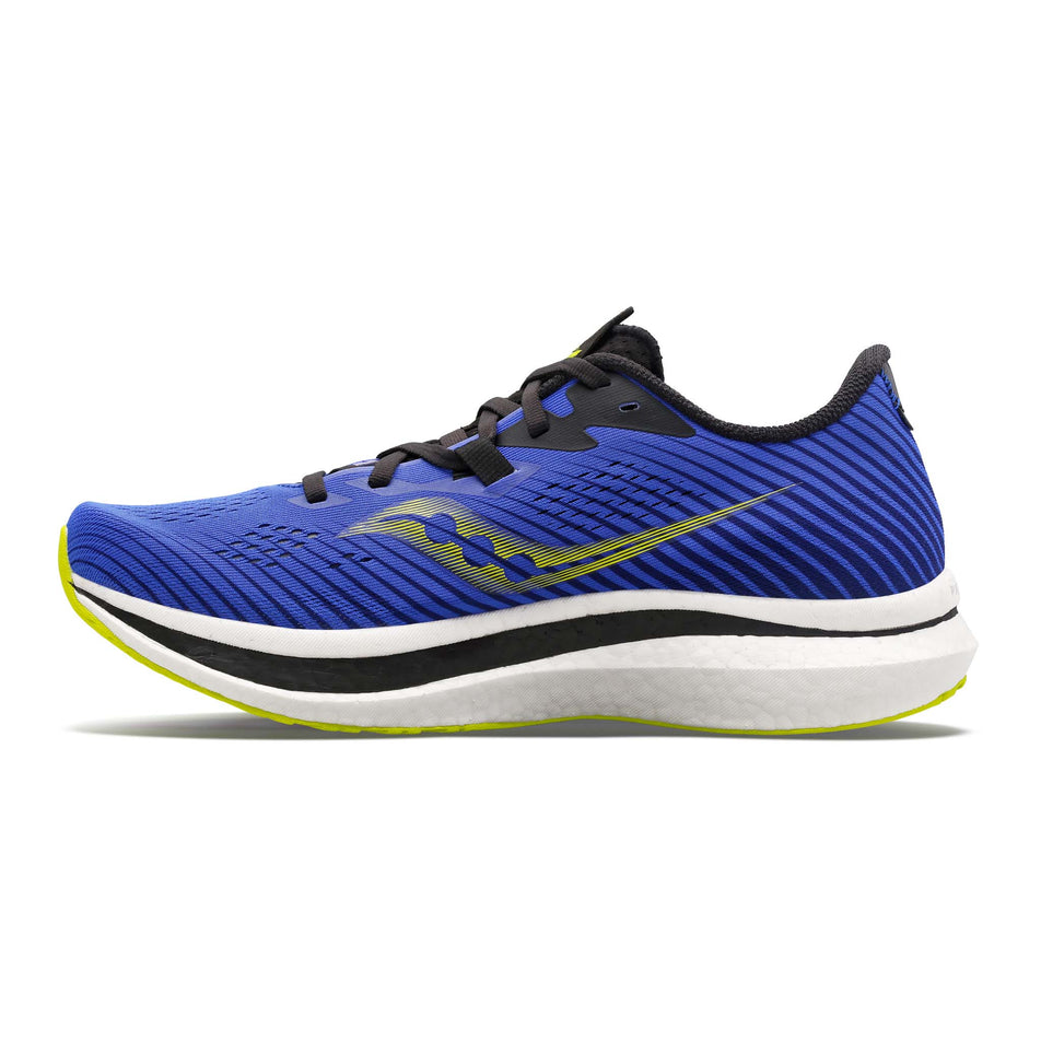 Medial view of men's saucony endorphin pro 2 running shoes (7271792148642)