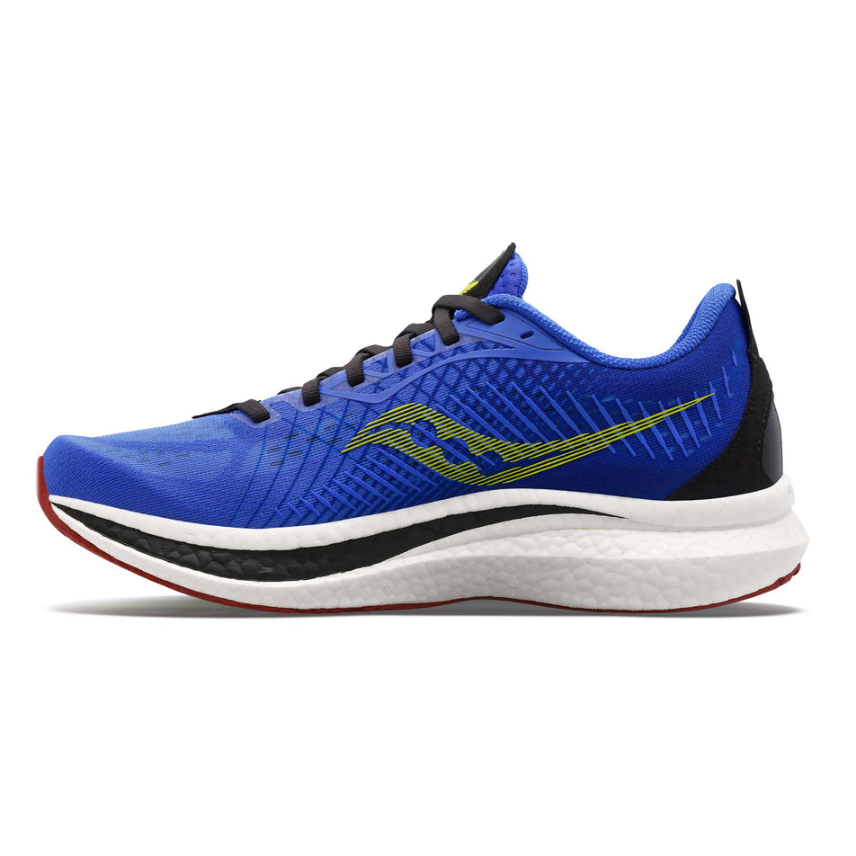 Medial view of men's saucony endorphin speed 2 running shoes (7271797784738)