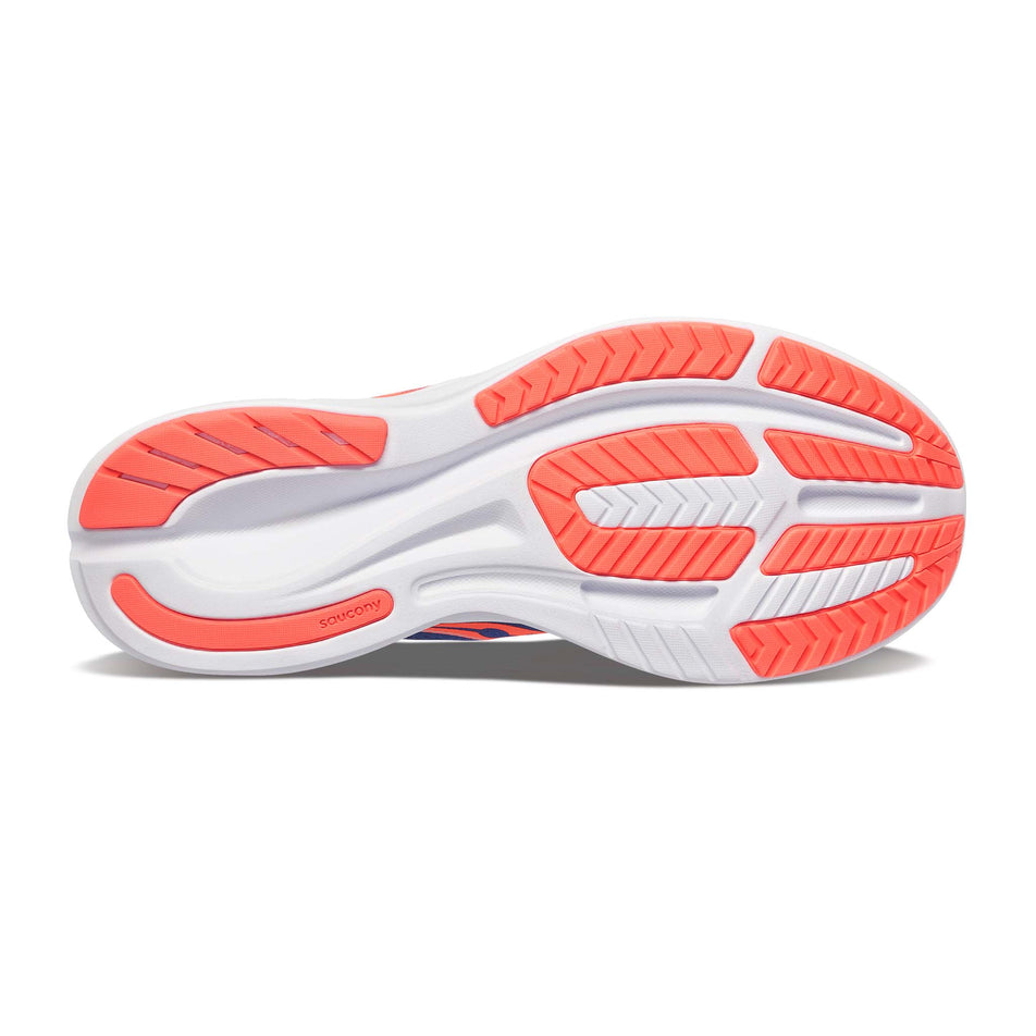 Outsole view of men's saucony ride 15 running shoes (7315117768866)