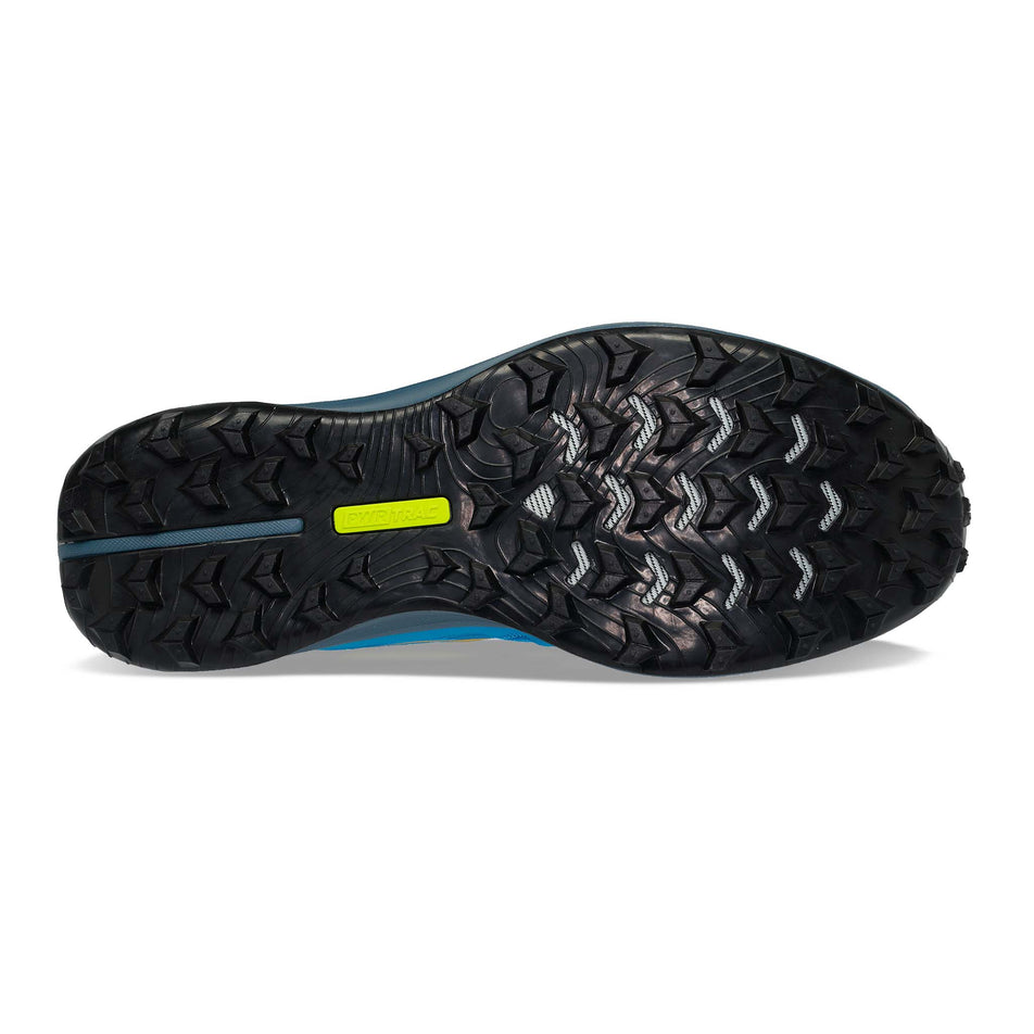 Outsole view of men's saucony peregrine 12 running shoes (7492822270114)