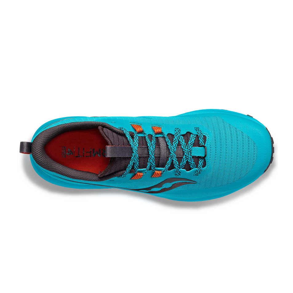 The upper of the right shoe from a pair of Saucony Men's Peregrine 13 Running Shoes (7752246132898)