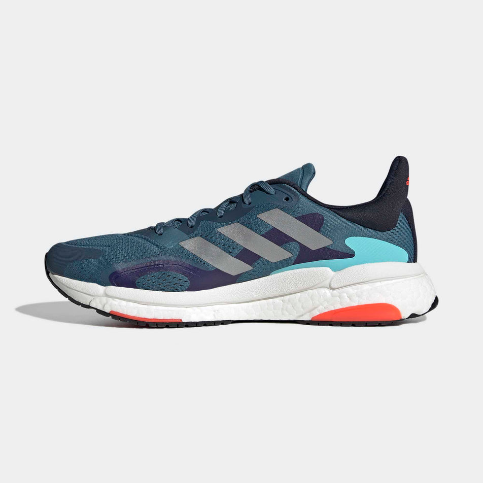The left shoe from a pair of mens's Adidas Solar Boost 3 (6867903053986)