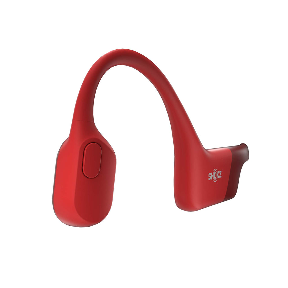 Unisex, Shokz OpenRun Wireless Headphones - Solar Red