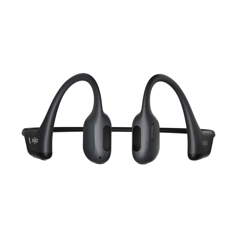 Front view of unisex shokz openrun pro wireless bone conduction headphones (7424774504610)