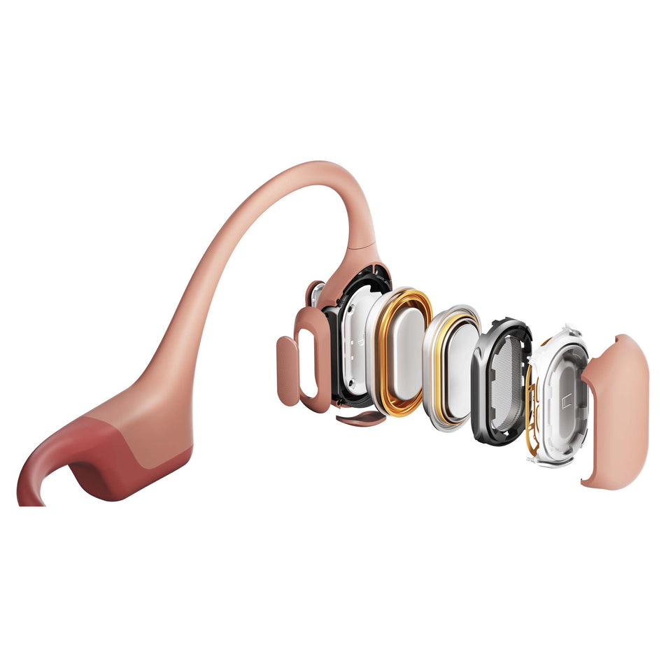 Internal view of unisex shokz openrun pro wireless bone conduction headphones (7424763887778)