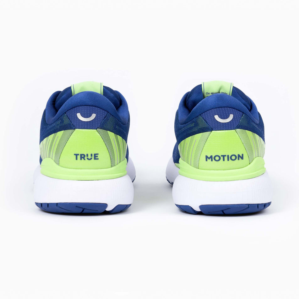 Posterior view of men's true motion u-tech nevos running shoes (7373737984162)