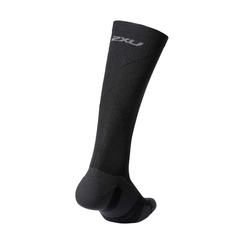 Posterior view of unisex 2XU VECTR LIGHT CUSHION full length sock (6961070014626)