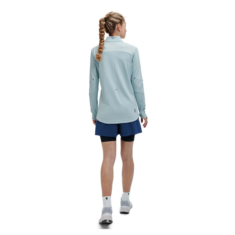 Back view of women's on climate shirt (7372713001122)