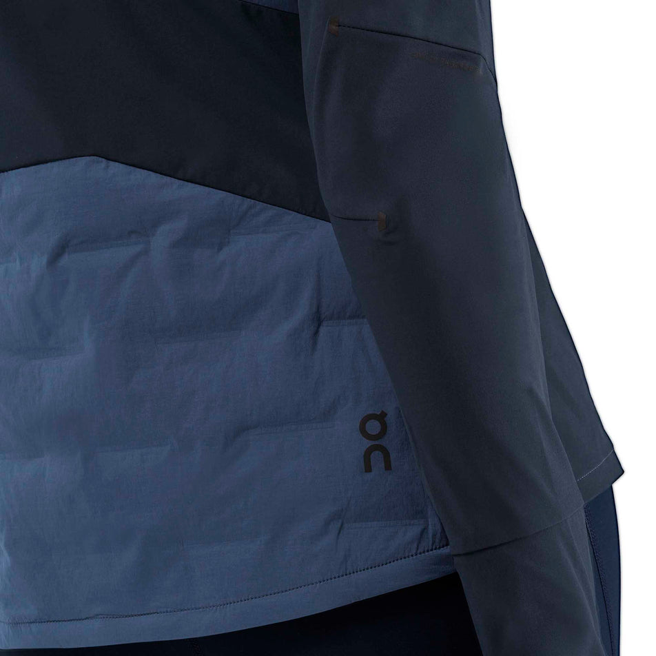 Behind logo view of women's on climate jacket (6910435360930)