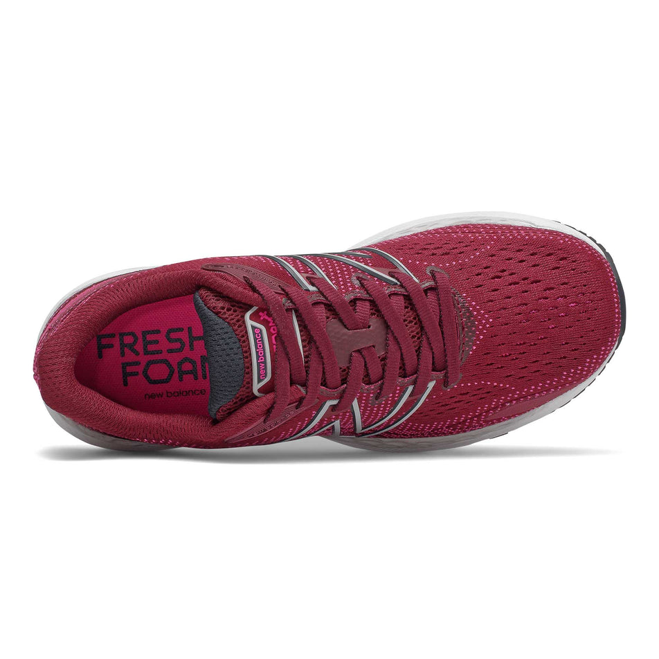 The upper of the right shoe from a pair of women's New Balance Fresh Foam 860v12 Running Shoes (7416979226786)