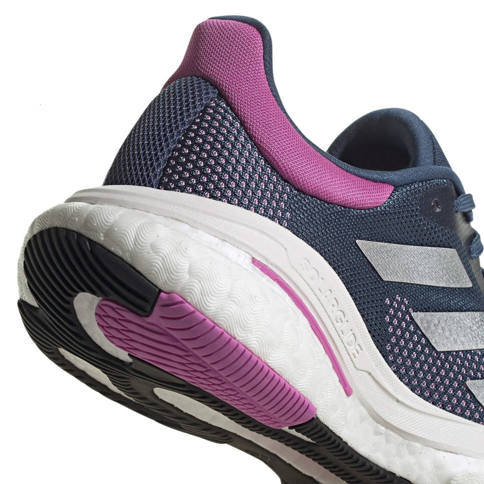 The heel unit of the right shoe from a pair of women's adidas Solar Glide 5 running shoes (7663367061666)