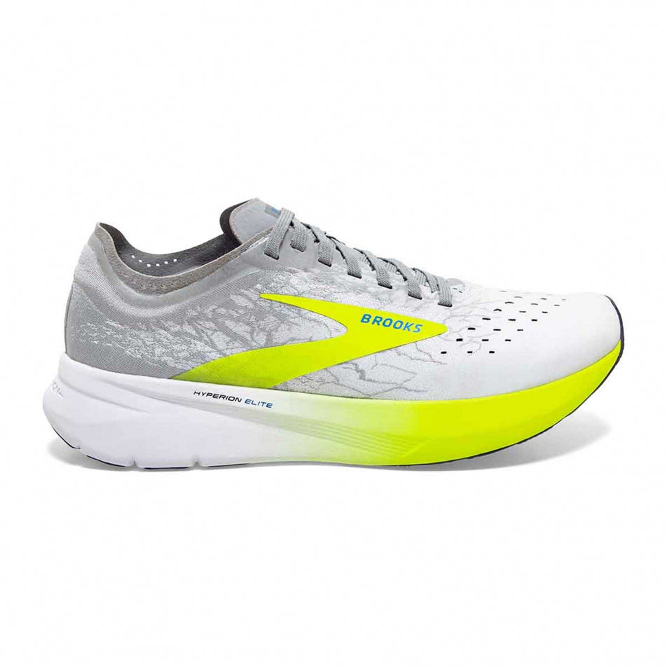 Lateral view of unisex brooks hyperion elite running shoes (7016674263202)