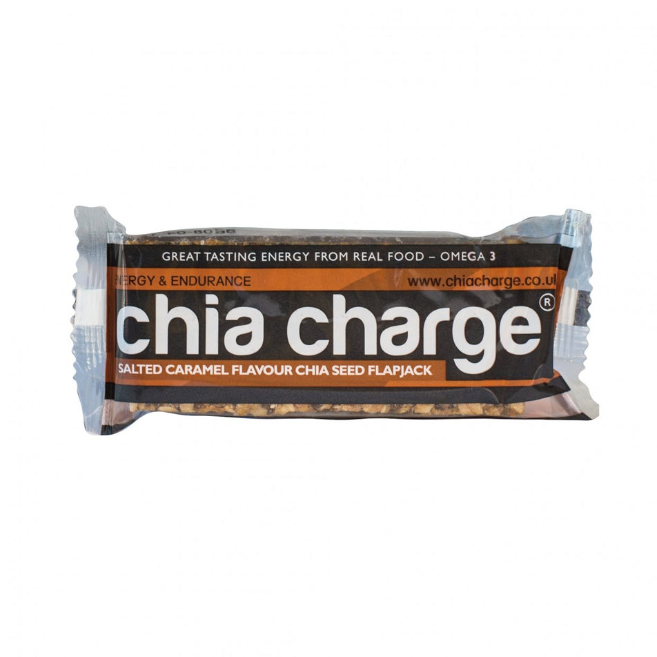 Front view of chia charge superfood flapjack (7074262876322)