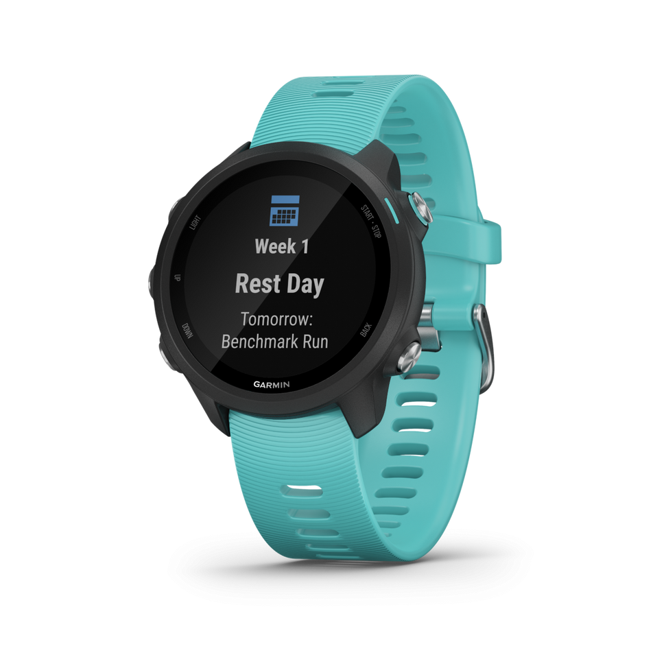 Front of Unisex Forerunner 245 Music Running Watch with training plan (7073872281762)