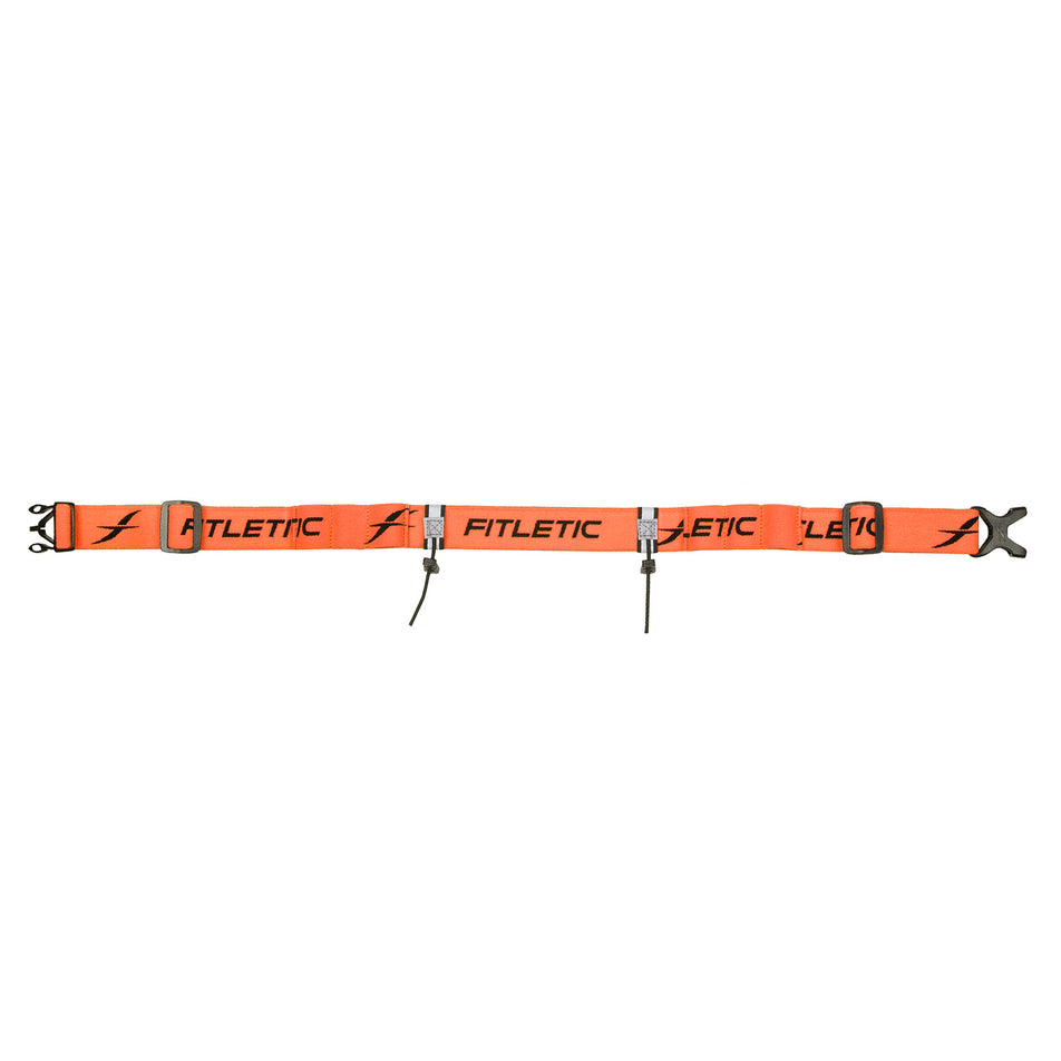 Unclipped view of unisex fitletic race II number running belt (7058746736802)
