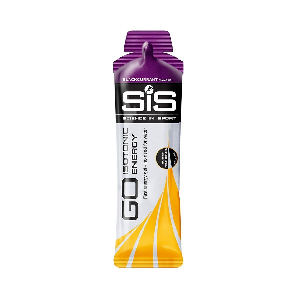 Front view of sis science in sport go isotonic gel (7074441265314)